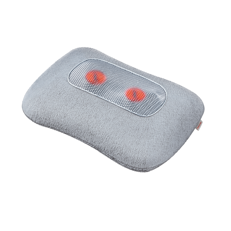 Almohada MG145 de Masaje Shiatsu para Todo el Cuerpo, Función de Luz y Calor, 4 Cabezales Distintos, Superficie Suave / MG145 Marca Beurer