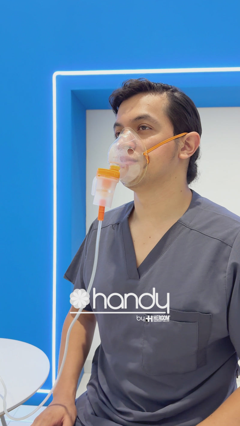Nebulizador de pistón con Kit para uso médico y doméstico para niño/adulto - Marca Handy