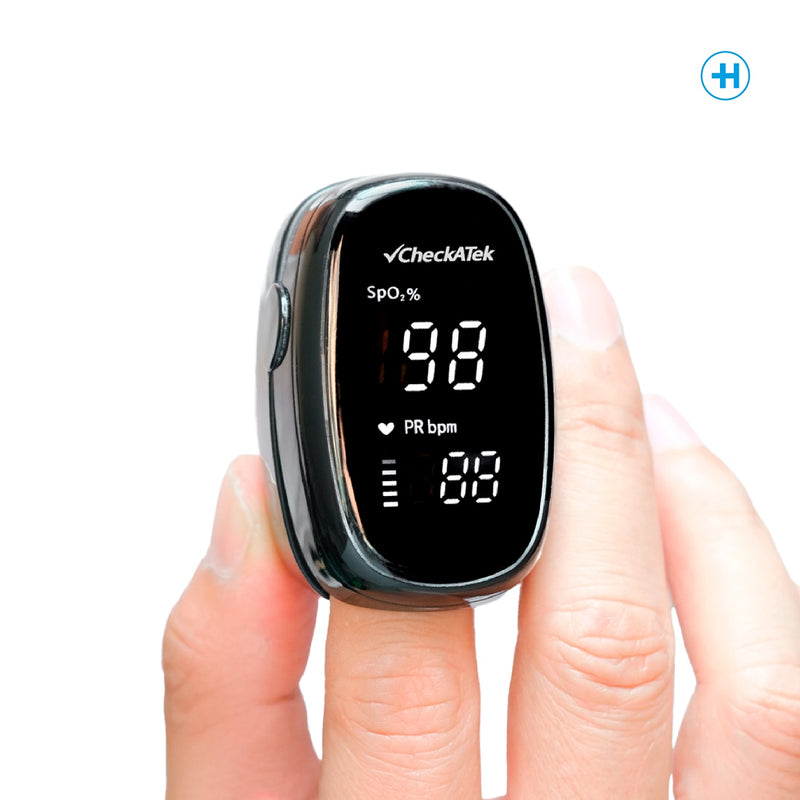 Oxímetro de pulso de grado médico con pantalla LED OP103 - Marca Checkatek