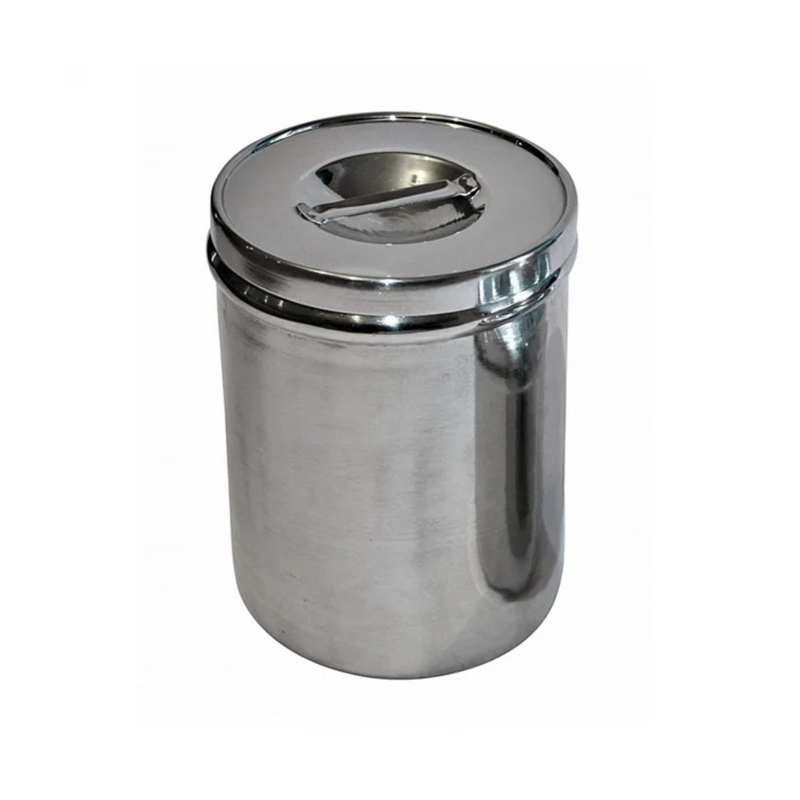 Torundero de acero inoxidable de 1000ml - Marca Hergom Medical