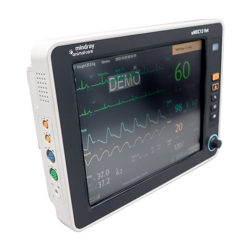 Monitor Veterinario de Signos Vitales Signos Vitales con Multiparámetros con Pantalla Táctil UMEC12VC02  - Marca Mindray
