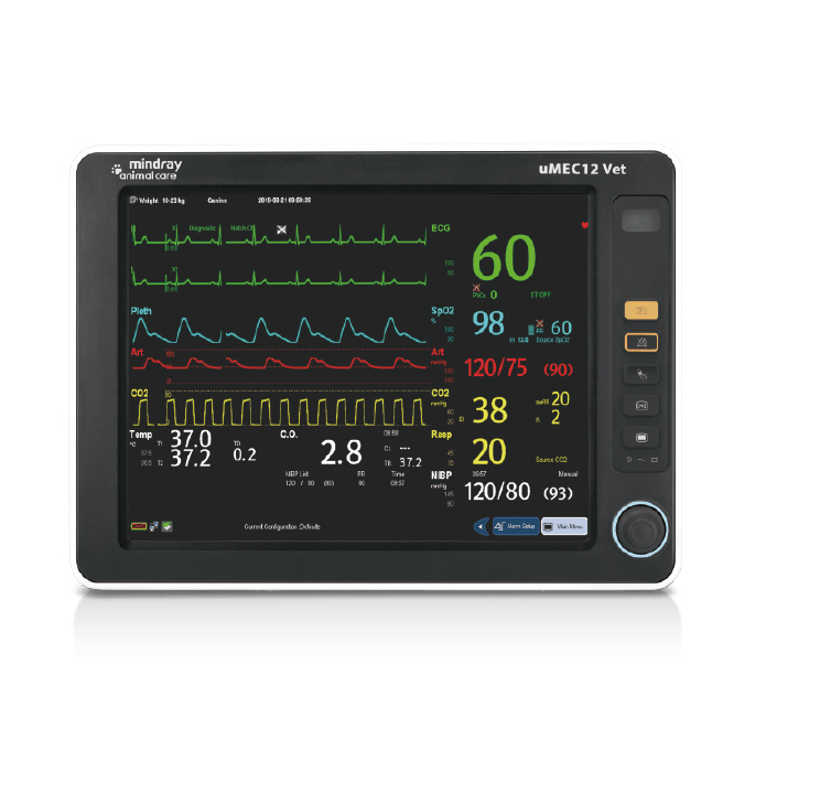 Monitor Veterinario de Signos Vitales Signos Vitales con Multiparámetros con Pantalla Táctil UMEC12VC02  - Marca Mindray