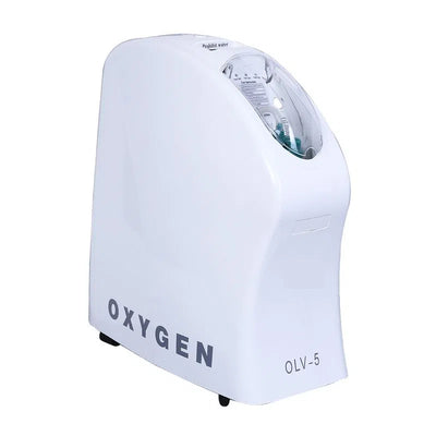 Concentrador de Oxígeno de 5 Lts, con Ruedas y Accesorios Incluidos - Marca Handy