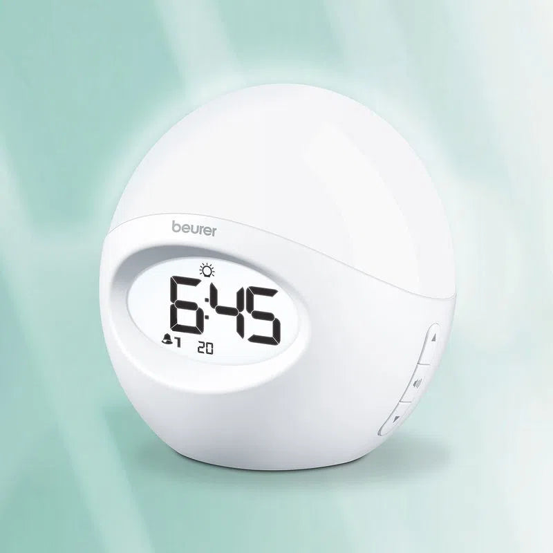 Reloj Despertador con luz de varios colores cuenta con radio y conexi HERGOM MEDICAL