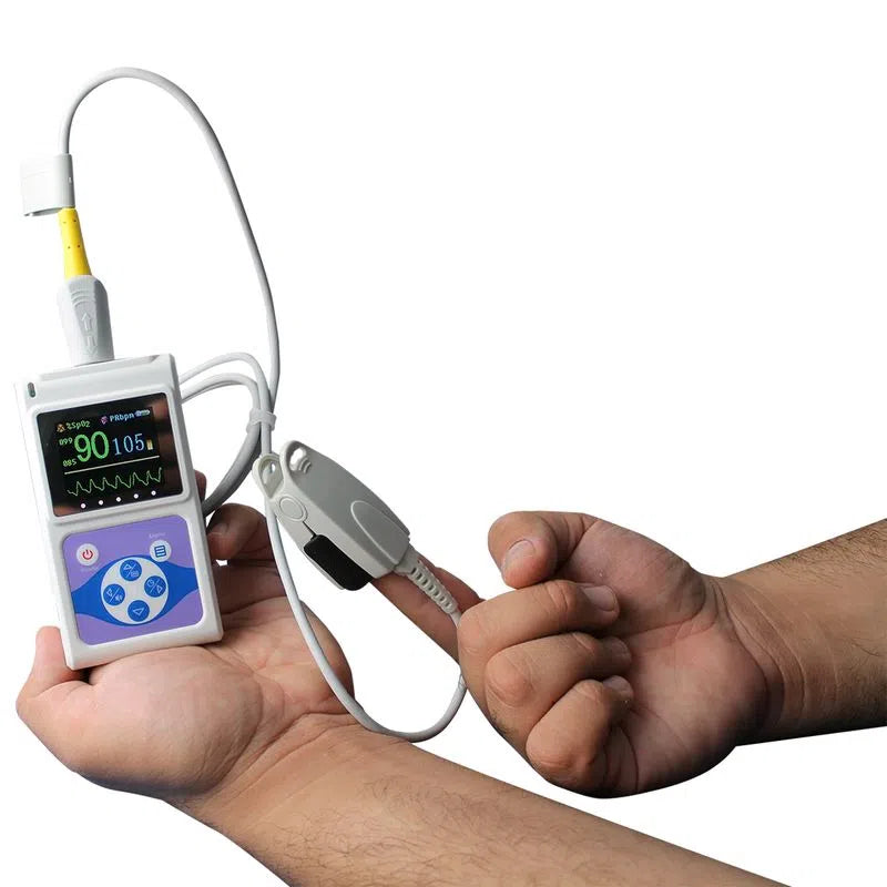 Oxímetro de pulso con tecnología fotoeléctrica de oxihemoglobina uso Humano - Marca Xignal