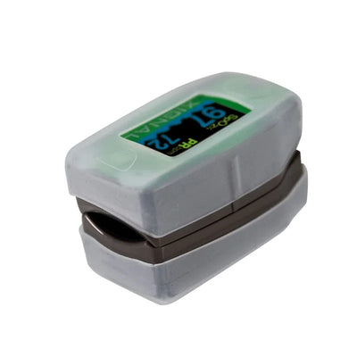 Oxímetro digital de pulso para uso pediátrico, Color verde - Marca Xignal