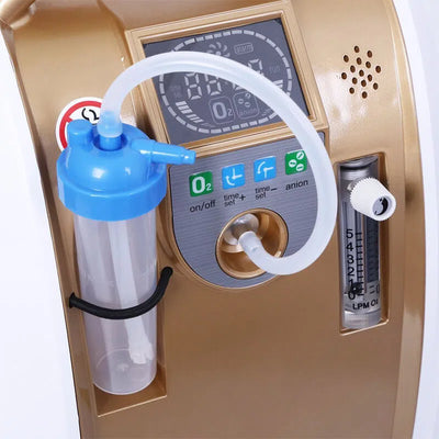 Concentrador de oxigeno portátil de 3 litros, ultra ligero y silencioso, batería de litio - Marca Handy