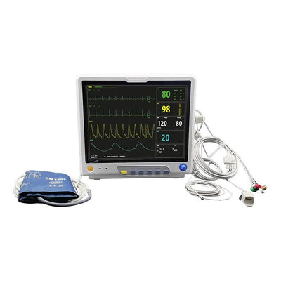 Monitor de paciente M15,  pantalla a color LCD, para adultos, niños y neonatal, pedestal de regalo - Marca Xignal