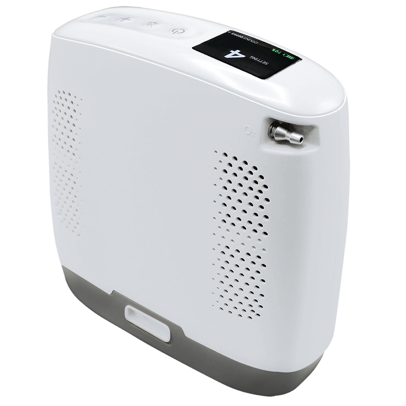 Concentrador de oxígeno portátil de hasta 3.5 litros por minuto - Modelo 7F-7 Marca Handy