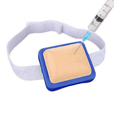 Pad de sutura de 3 capas de silicón para práctica con brazalete, almohadilla mejorada ideal para entrenamiento médico e insiciones - Marca Mercy