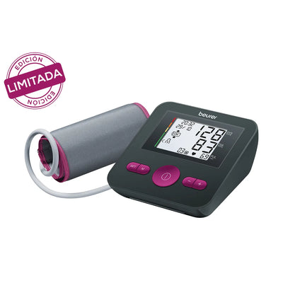 Monitor de presión arterial BM27 con brazalete universal con detector de arritmias Edición limitada - Marca Beurer