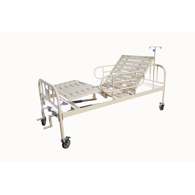 Cama hospitalaria reclinable de acero con ruedas con soporte de alta resistencia hasta 235 KG