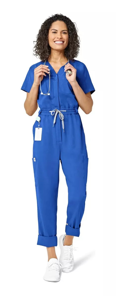 Jumpsuit Médico con Cierre Frontal, Pijama Quirúrgica para Mujer / Uniforme Médico Marca Wink