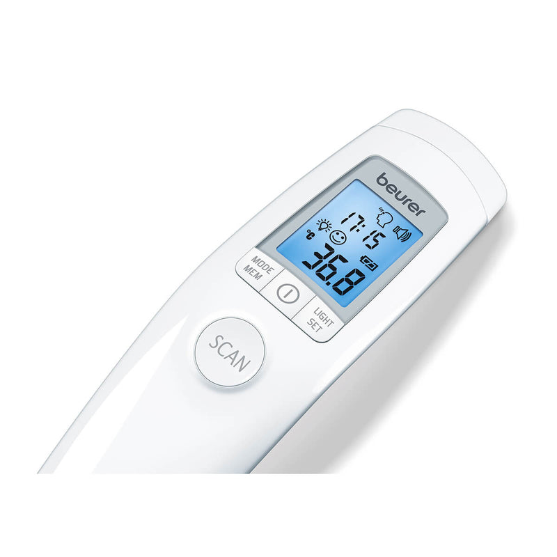 Termómetro digital para uso clínico sin contacto de medición rápida FT90 - Marca Beurer