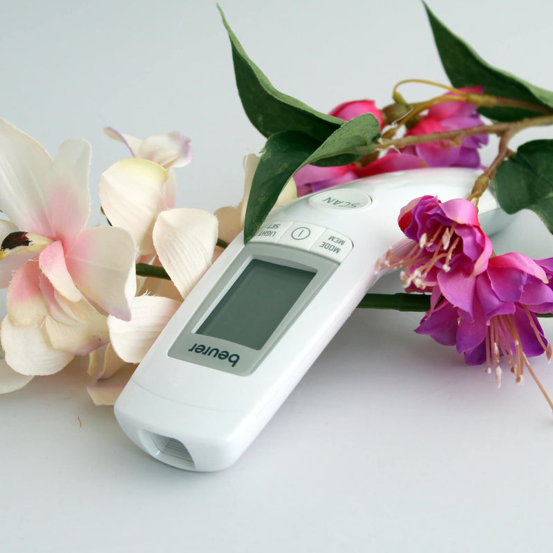 Termómetro digital para uso clínico sin contacto de medición rápida FT90 - Marca Beurer