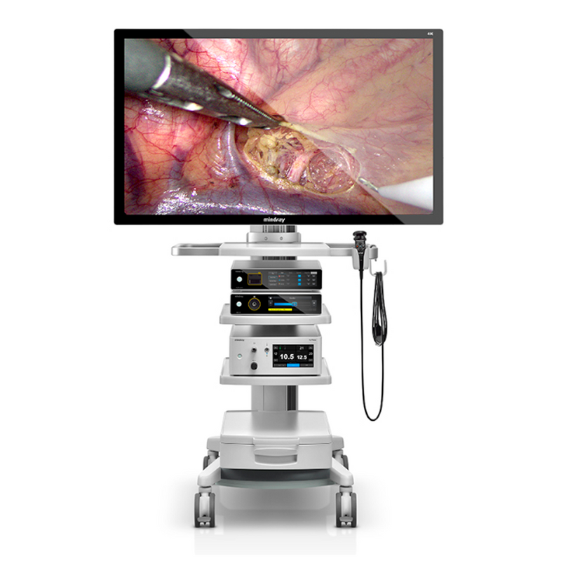 Torre de laparoscopía 4K con monitor de 55 pulgadas HyPixel U1- Marca Mindray
