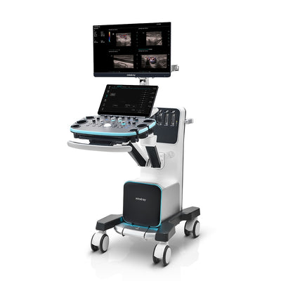 Equipo de ultrasonido de alta calidad de imagen y diagnóstico, con estructura plegable y plataforma ZST+ modelo Resona i9 - Marca Minday