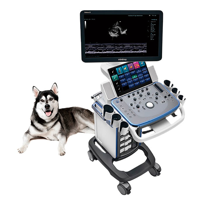 Equipo de ultrasonido para diagnóstico veterinario VETUS 5 - Marca Mindray